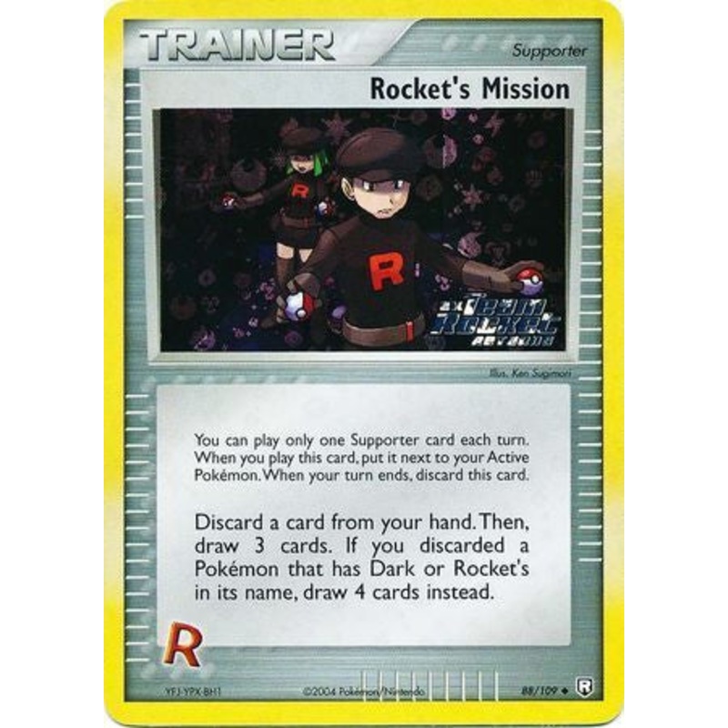 Rocket's Mission (88/109) (Stamped) [EX: Team Rocket Returns]