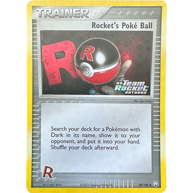 Rocket's Poke Ball (89/109) (Stamped) [EX: Team Rocket Returns]