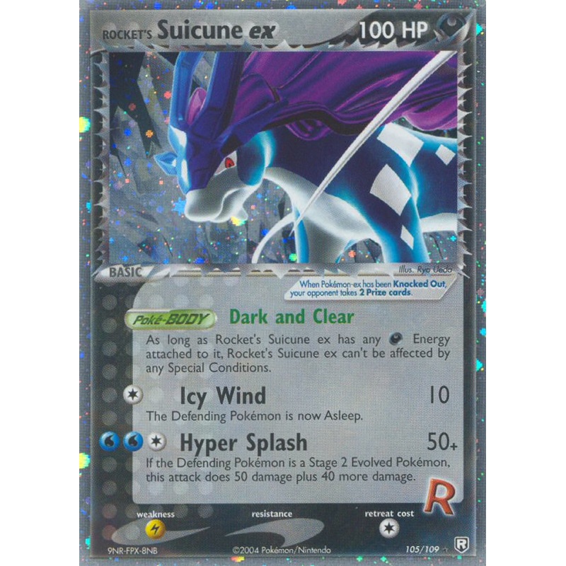 Rocket's Suicune ex (105/109) [EX: Team Rocket Returns]