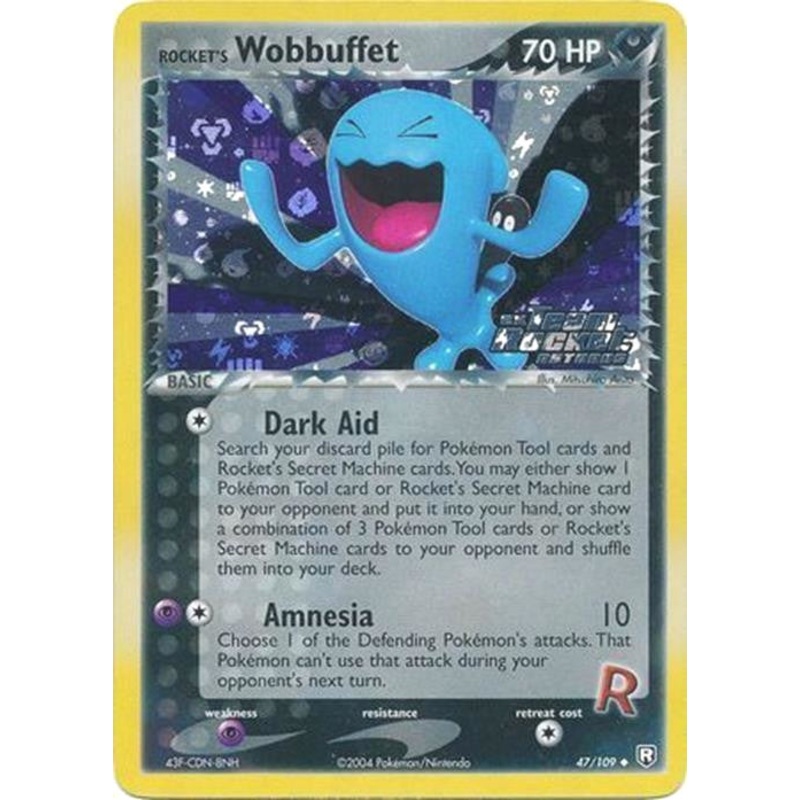 Rocket's Wobbuffet (47/109) (Stamped) [EX: Team Rocket Returns]