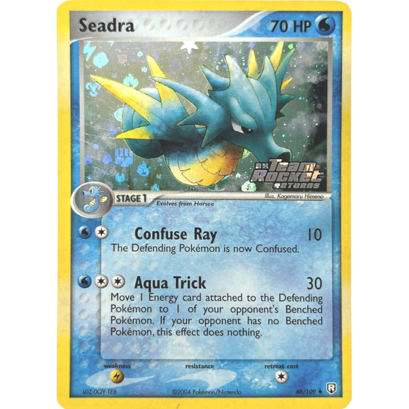 Seadra (48/109) (Stamped) [EX: Team Rocket Returns]