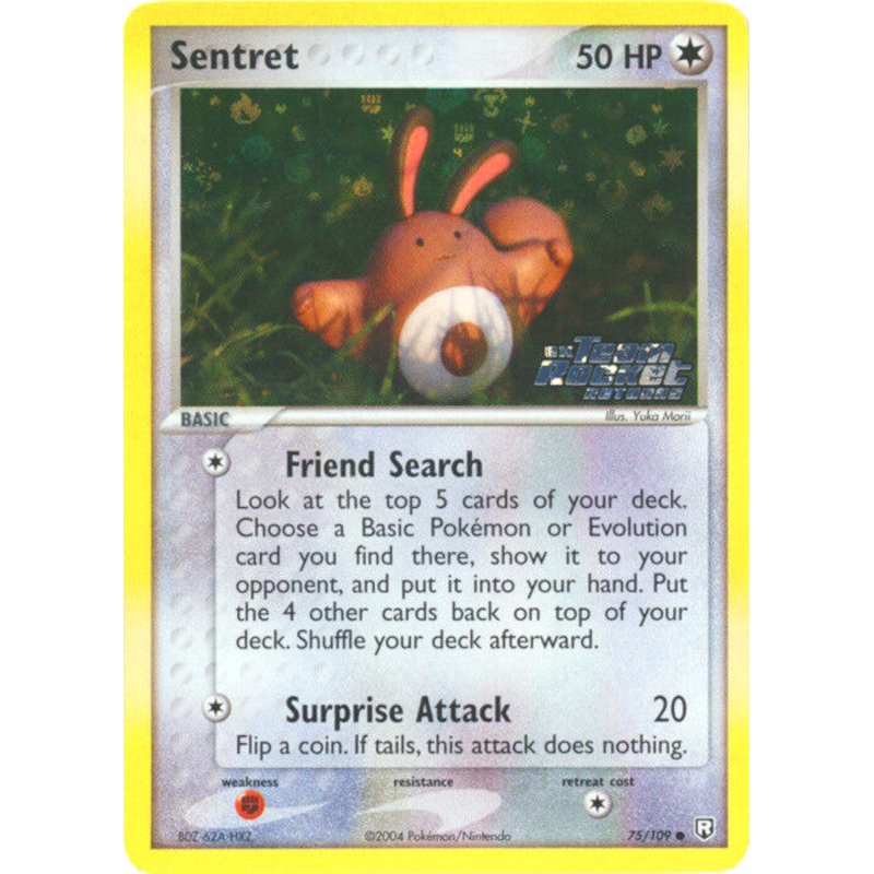 Sentret (75/109) (Stamped) [EX: Team Rocket Returns]