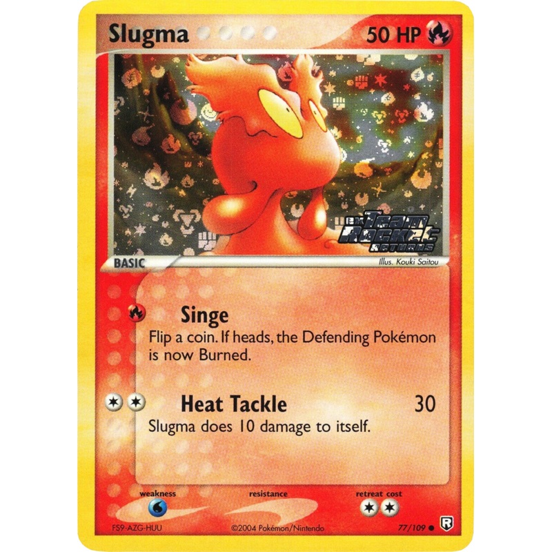 Slugma (77/109) (Stamped) [EX: Team Rocket Returns]