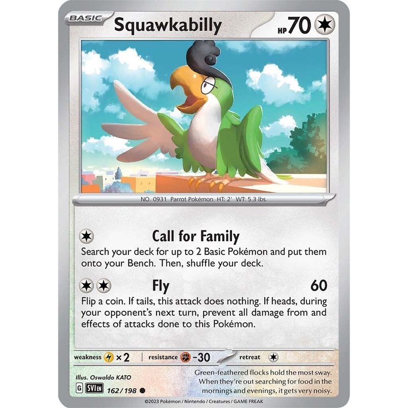 Squawkabilly (162/198) [Scarlet & Violet: Base Set]