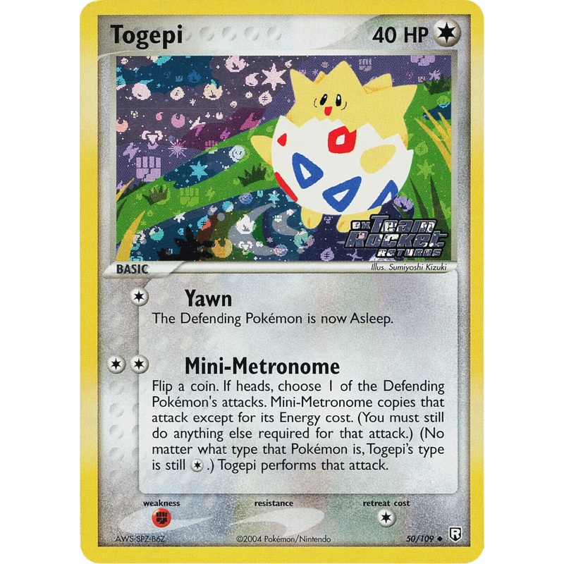 Togepi (50/109) (Stamped) [EX: Team Rocket Returns]