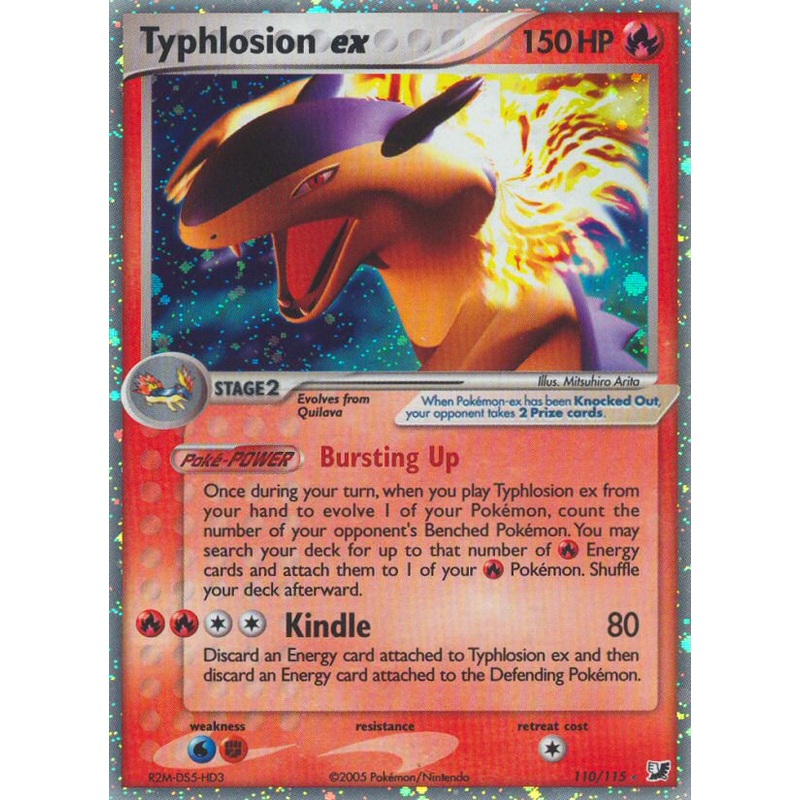 Typhlosion ex (110/115) [EX: Unseen Forces]