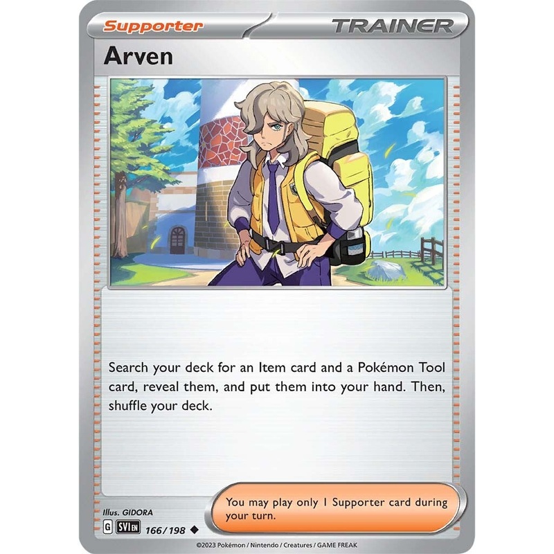 Arven (166/198) [Scarlet & Violet: Base Set]