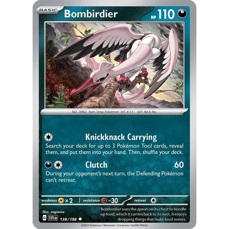 Bombirdier (138/198) [Scarlet & Violet: Base Set]