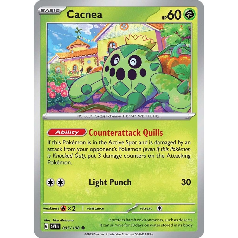 Cacnea (005/198) [Scarlet & Violet: Base Set]