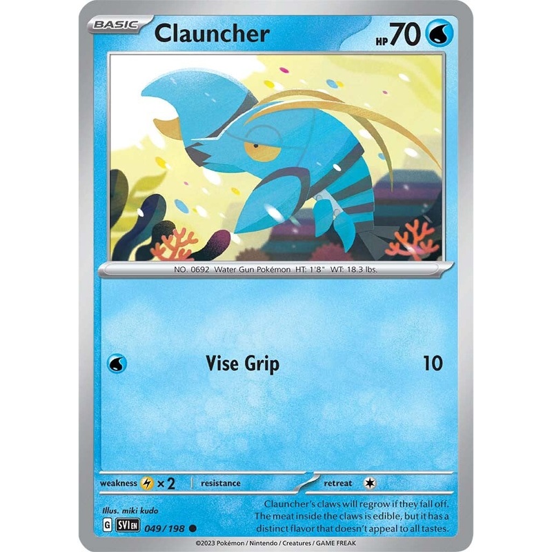 Clauncher (049/198) [Scarlet & Violet: Base Set]