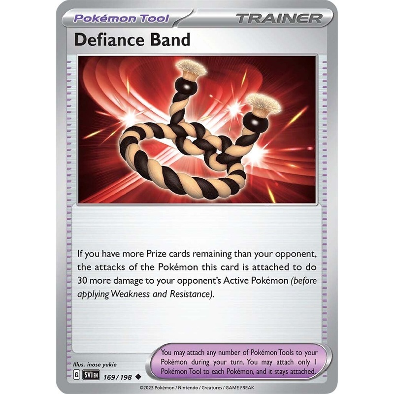 Defiance Band (169/198) [Scarlet & Violet: Base Set]