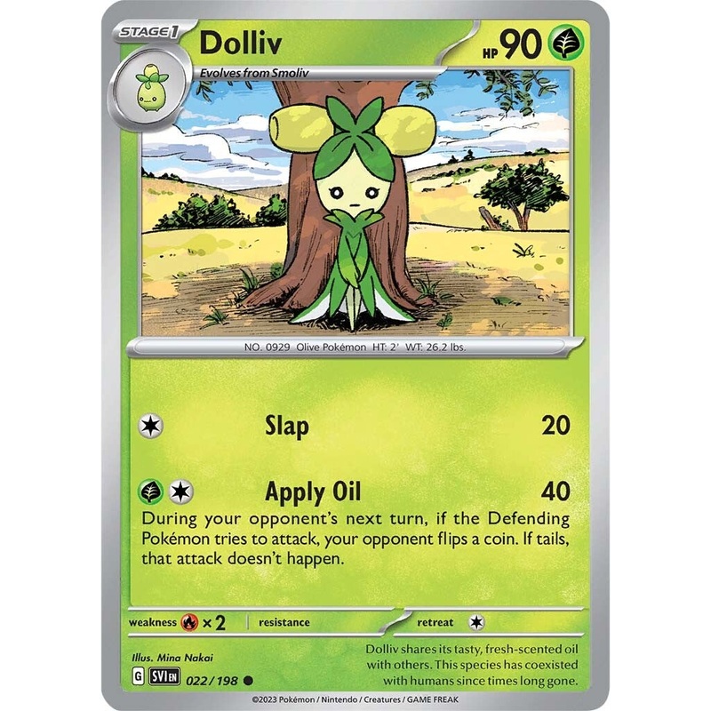 Dolliv (022/198) [Scarlet & Violet: Base Set]