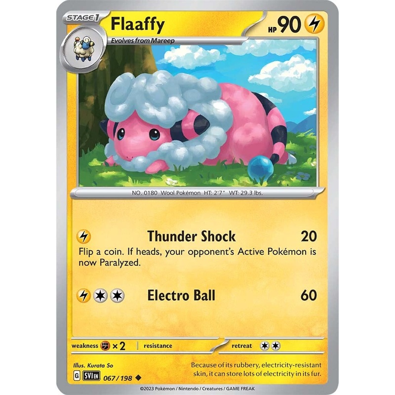 Flaaffy (067/198) [Scarlet & Violet: Base Set]