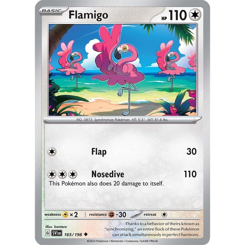 Flamigo (165/198) [Scarlet & Violet: Base Set]