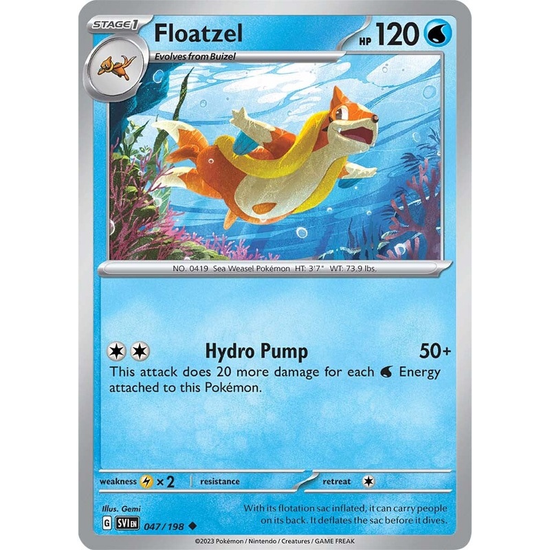 Floatzel (047/198) [Scarlet & Violet: Base Set]