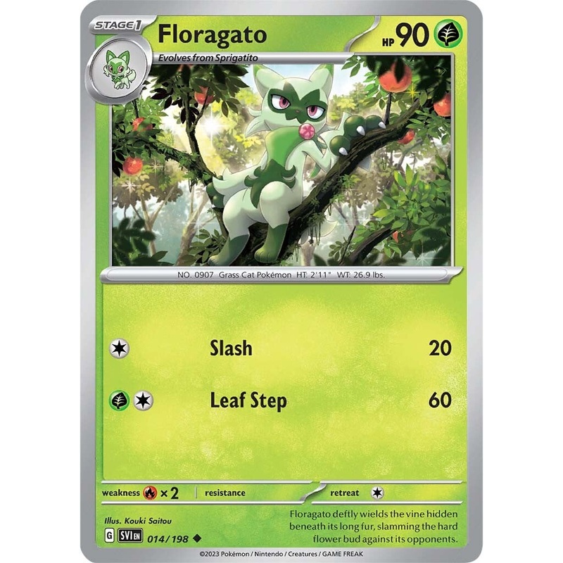 Floragato (014/198) [Scarlet & Violet: Base Set]