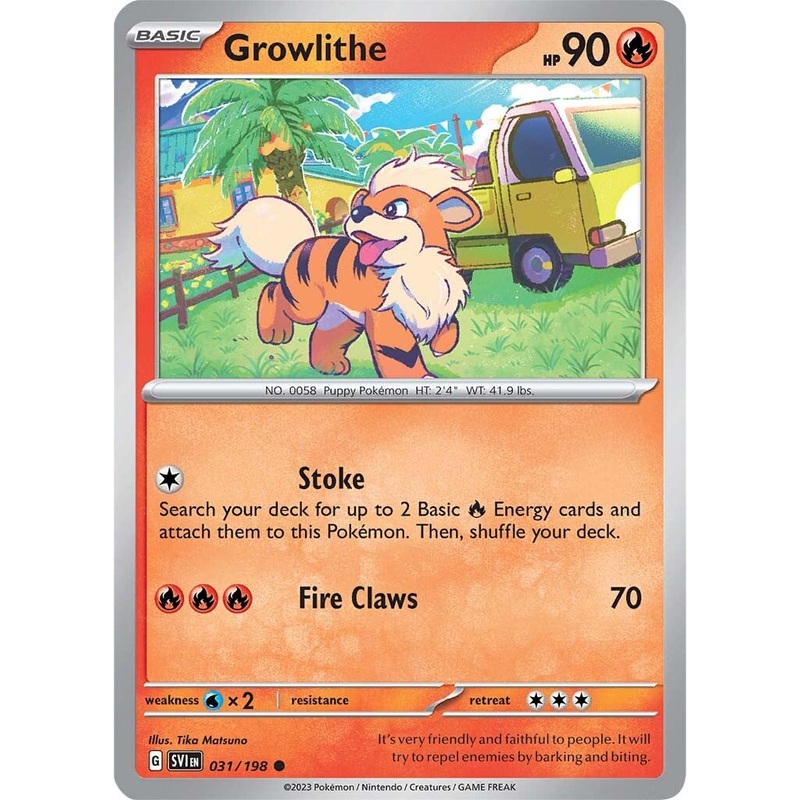 Growlithe (031/198) [Scarlet & Violet: Base Set]