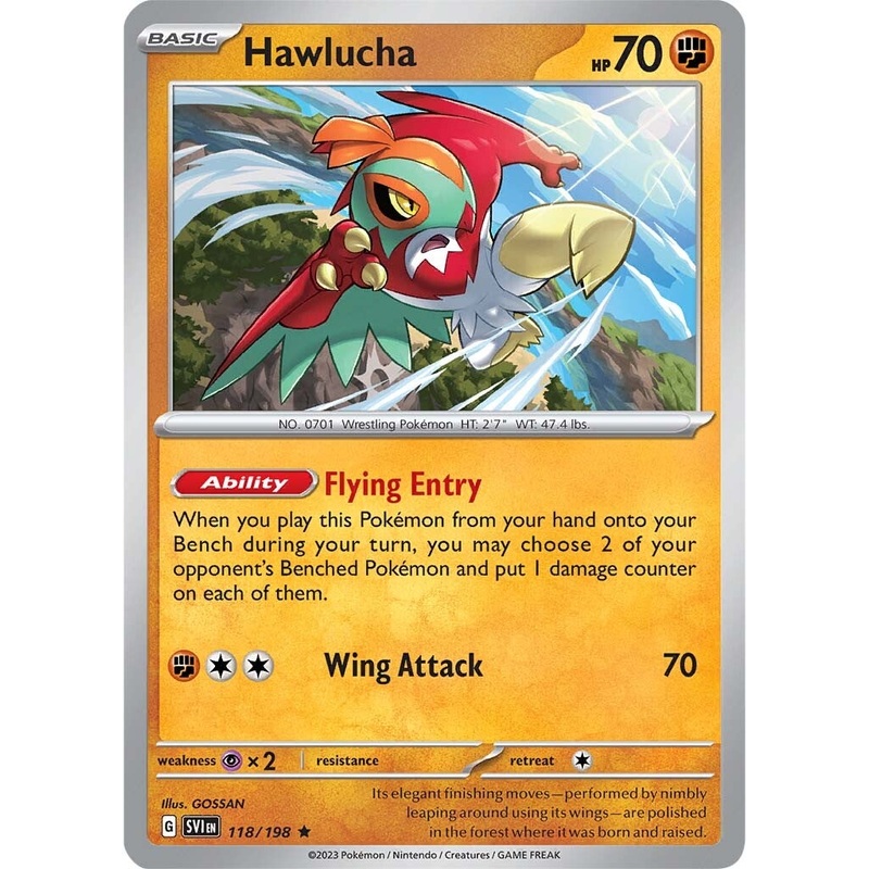 Hawlucha (118/198) [Scarlet & Violet: Base Set]