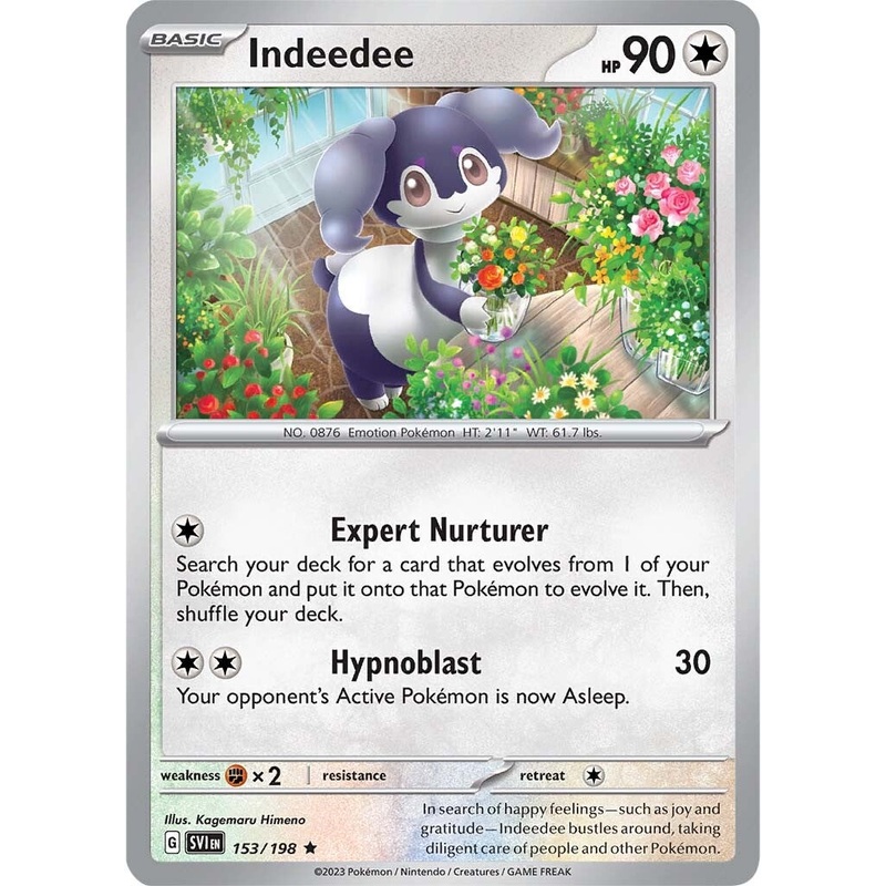 Indeedee (153/198) [Scarlet & Violet: Base Set]