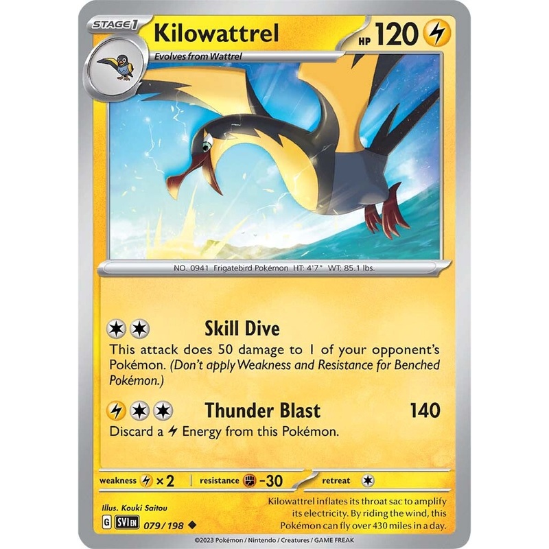 Kilowattrel (079/198) [Scarlet & Violet: Base Set]