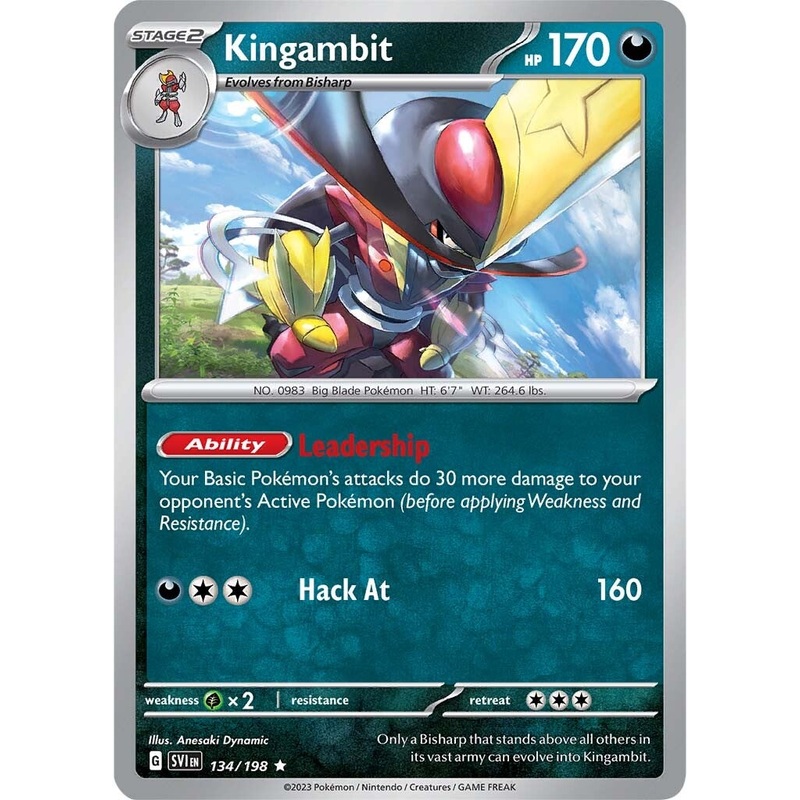 Kingambit (134/198) [Scarlet & Violet: Base Set]