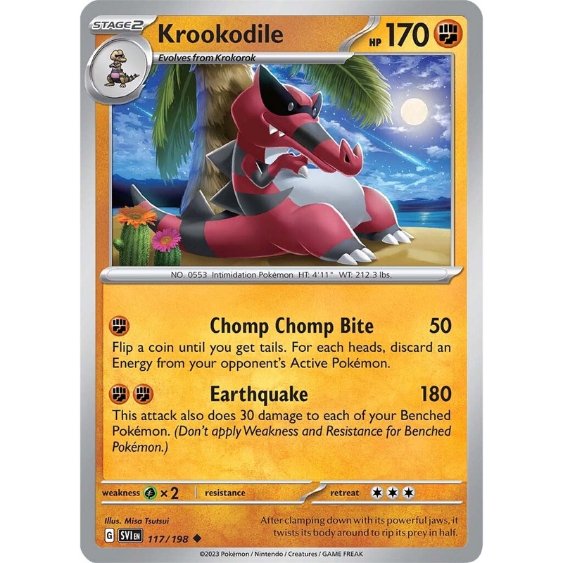 Krookodile (117/198) [Scarlet & Violet: Base Set]