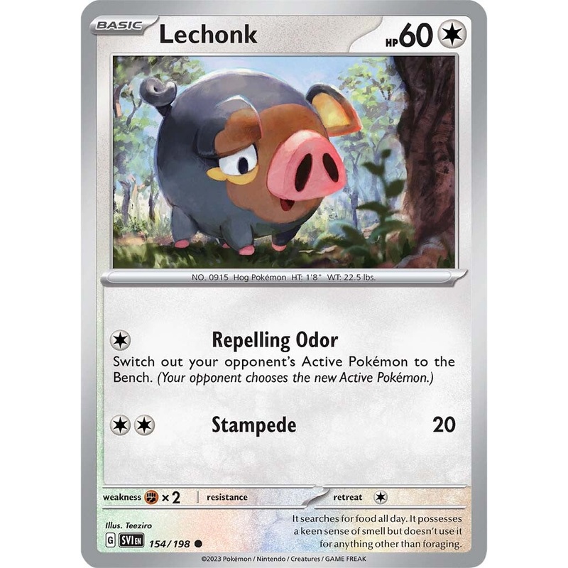 Lechonk (154/198) [Scarlet & Violet: Base Set]