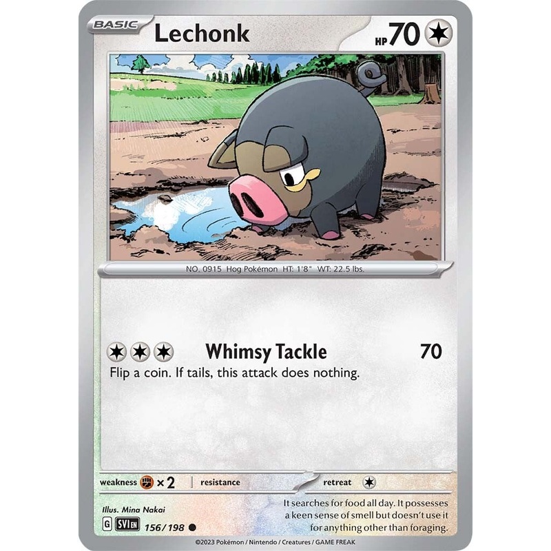 Lechonk (156/198) [Scarlet & Violet: Base Set]