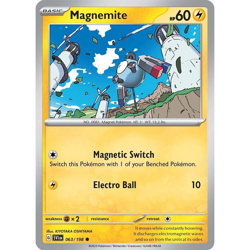 Magnemite (063/198) [Scarlet & Violet: Base Set]