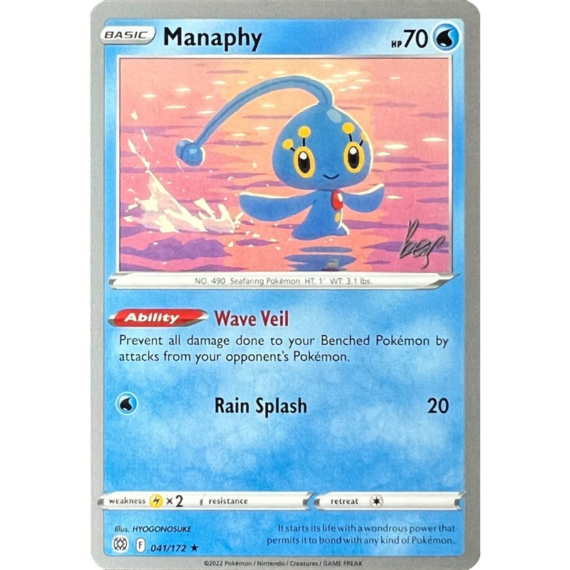 Manaphy (041/172) (Cheryl Again - Sebastian Lashmet) [World Championships 2022]