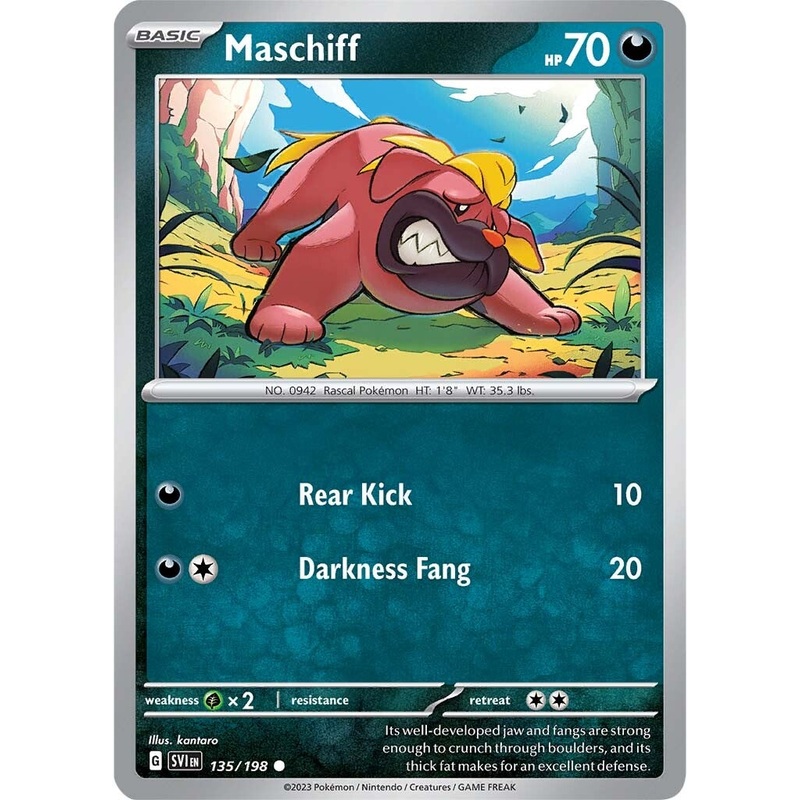 Maschiff (135/198) [Scarlet & Violet: Base Set]