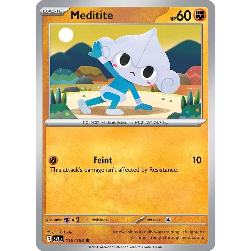 Meditite (110/198) [Scarlet & Violet: Base Set]