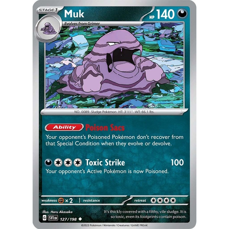 Muk (127/198) [Scarlet & Violet: Base Set]