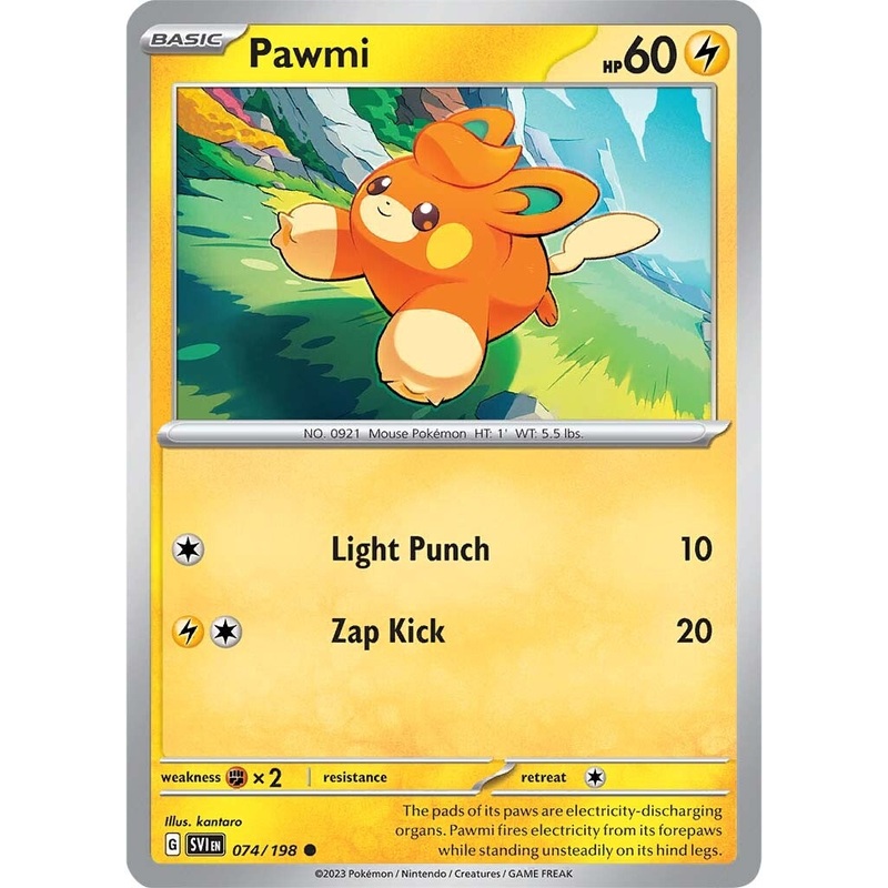 Pawmi (074/198) [Scarlet & Violet: Base Set]
