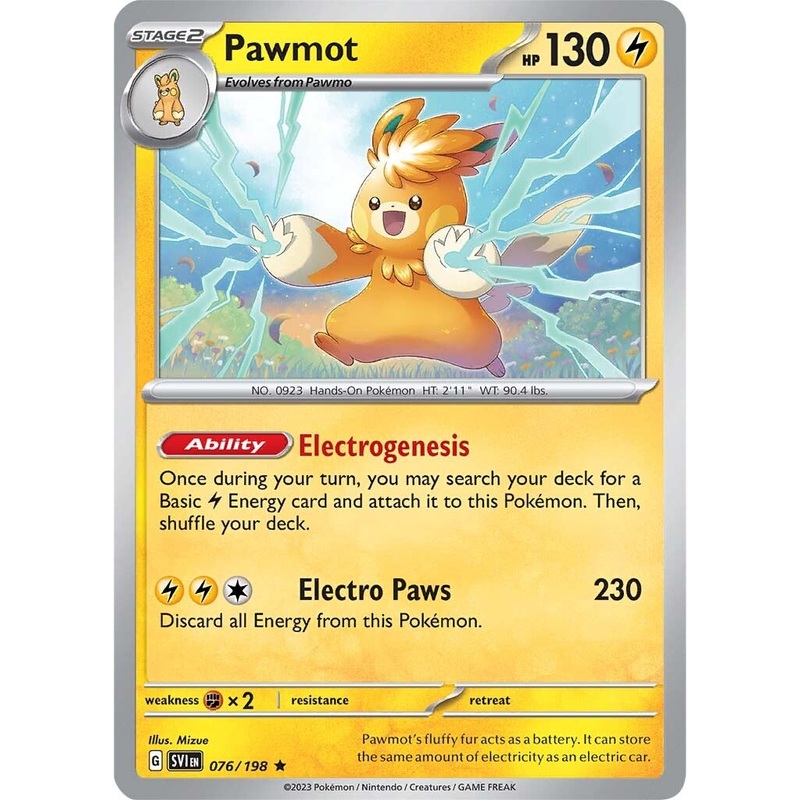 Pawmot (076/198) [Scarlet & Violet: Base Set]