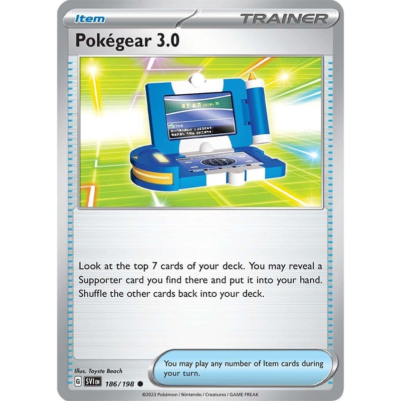Pokegear 3.0 (186/198) [Scarlet & Violet: Base Set]