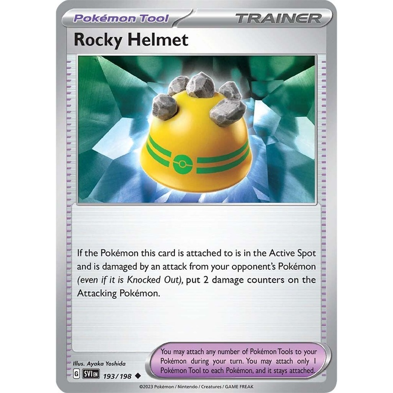Rocky Helmet (193/198) [Scarlet & Violet: Base Set]