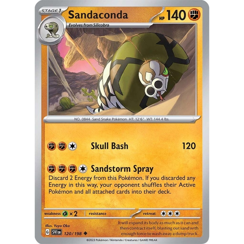 Sandaconda (120/198) [Scarlet & Violet: Base Set]