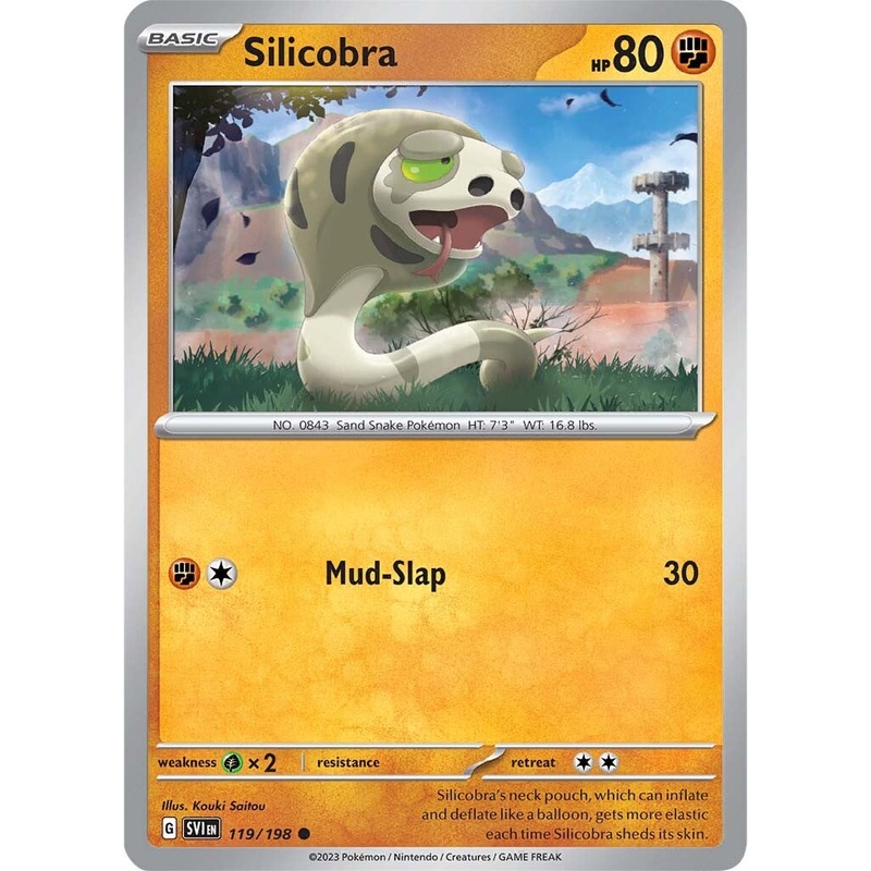 Silicobra (119/198) [Scarlet & Violet: Base Set]