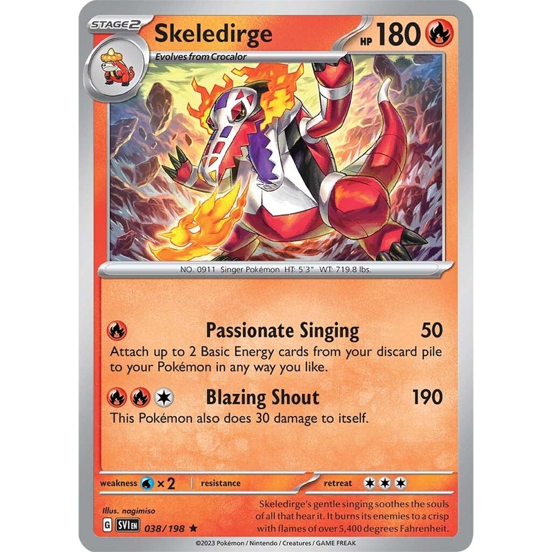 Skeledirge (038/198) [Scarlet & Violet: Base Set]
