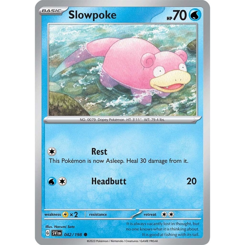 Slowpoke (042/198) [Scarlet & Violet: Base Set]