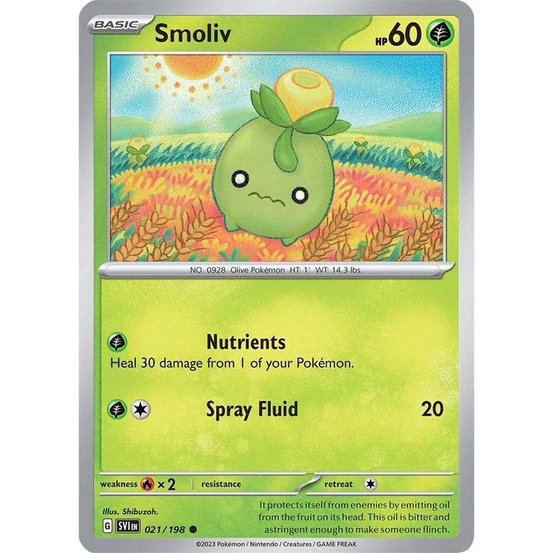 Smoliv (021/198) [Scarlet & Violet: Base Set]