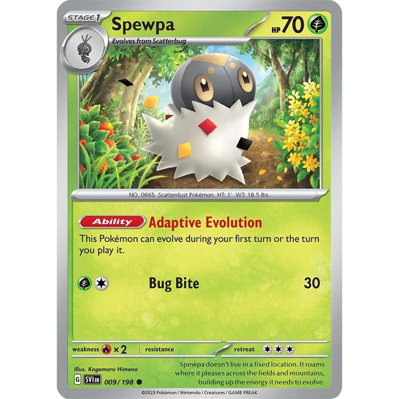 Spewpa (009/198) [Scarlet & Violet: Base Set]