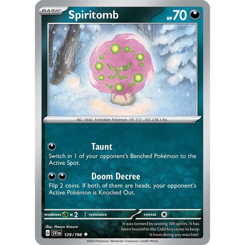Spiritomb (129/198) [Scarlet & Violet: Base Set]