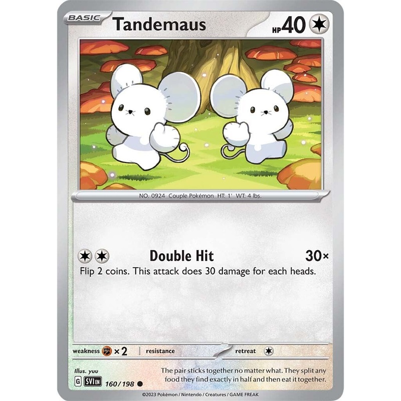 Tandemaus (160/198) [Scarlet & Violet: Base Set]