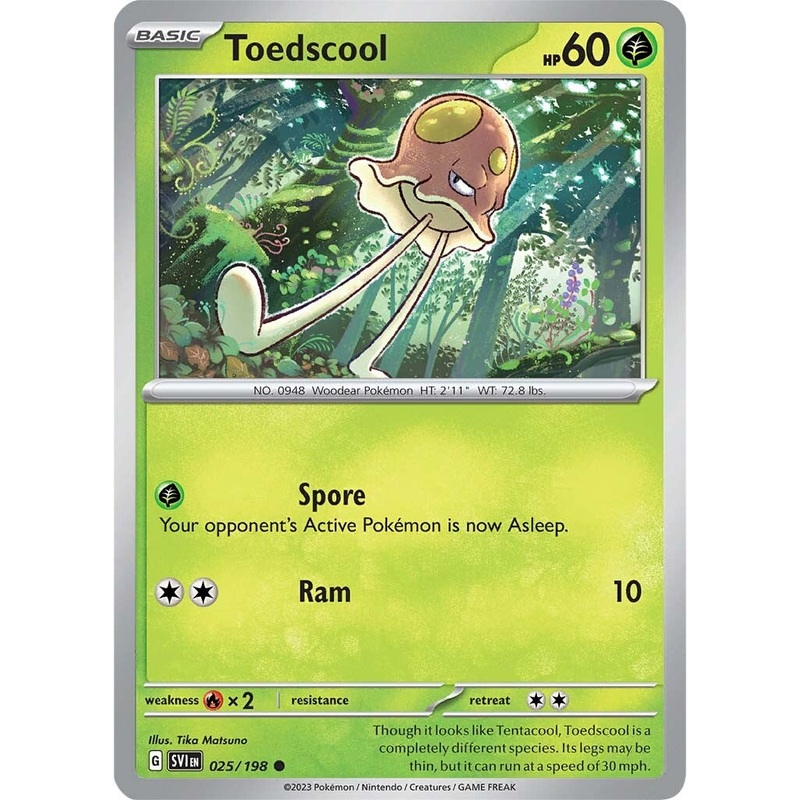 Toedscool (025/198) [Scarlet & Violet: Base Set]