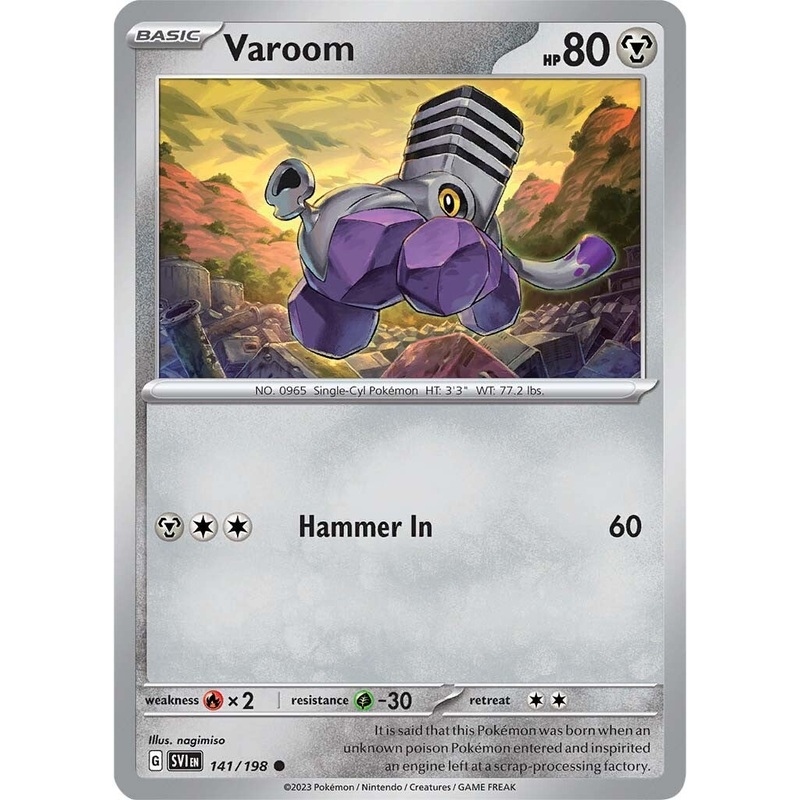 Varoom (141/198) [Scarlet & Violet: Base Set]