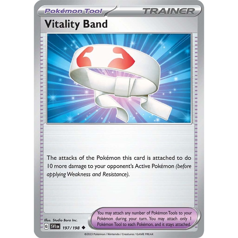 Vitality Band (197/198) [Scarlet & Violet: Base Set]