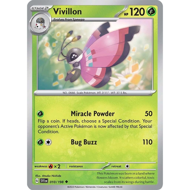Vivillon (010/198) [Scarlet & Violet: Base Set]