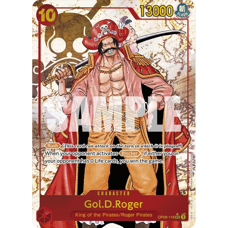 Gol.D.Roger (Alternate Art) [Emperors in the New World]